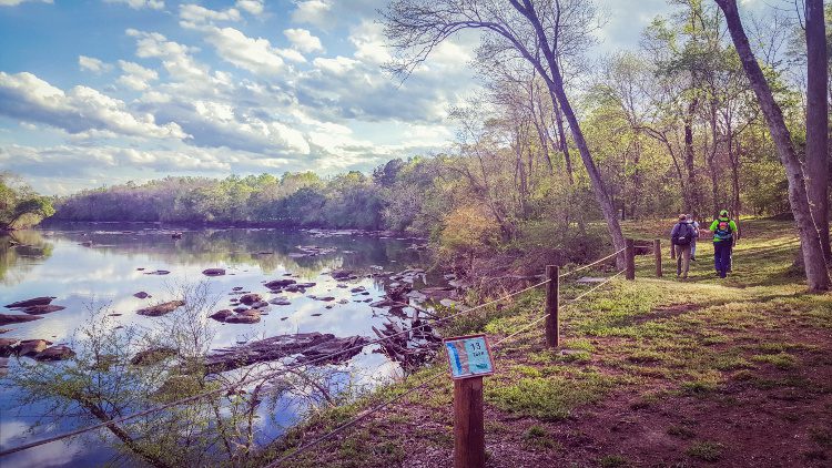 Disc Golf Course Hole 13 by Water