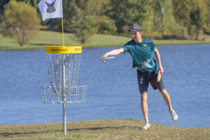 Kyle Klein on hole 5