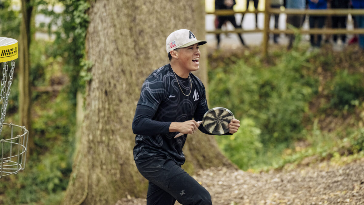 USDGC competitor at Winthrop